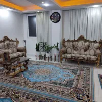 مبل سلطنتی ۹نفره همراه با عسلی