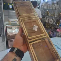 اردوخوری سه خانه چوبی سینی مزه سینی پذیرایی