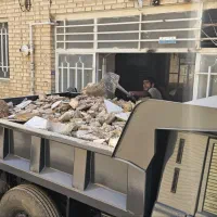حمل مصالح ساختمانی ونخاله