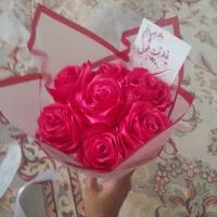 ساخت انواع گل های ربانی و تزئینات  با رنگ دلخواه