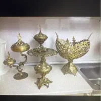 لوازم برنز قدیمی سنگین