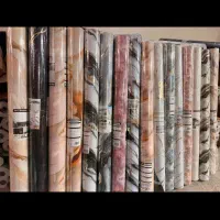 دیوارپوش ماربل شیت پشت چسب دارضداب ابعاد ۱.۲۰×۳متر