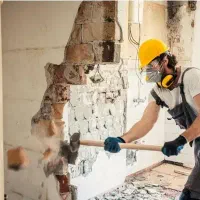 تخریب کنترات ،جابجایی مصالح قیمت مناسب