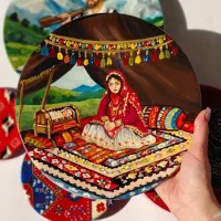 کلکسیون دیوار کوب سفالی