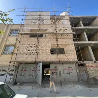 ۹ متر درب کارگاه ساختمانی