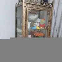 کمد ویترین شیشه ای آهنی