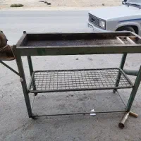 منقل کبابی فن دار