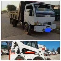 حمل نخاله بادسان خاور ایسوزو نیسان اجاره بابکت