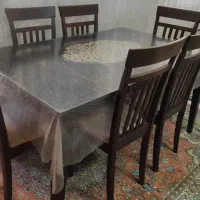 میز تک شش نفره بدون صندلی