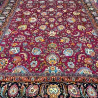 فرش دستباف ۱ تخته ۱۲ متری افشان. گالری فرش ایران