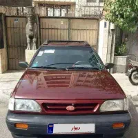 پراید صبا ۸۶باسیستم کلاچ برقی درحدصفر بدون رنگ