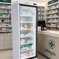 یخچال ایستاده عرض ۷۰ تک درب داروخانه