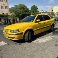 تاکسی سمند ۹۶ بدون رنگ و کم کار