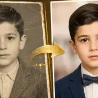 تبدیل عکس قدیمی و خش دار به عکس جدید و رنگی