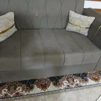 مبلمان راحتی 7 نفره طوسی و خاکستری