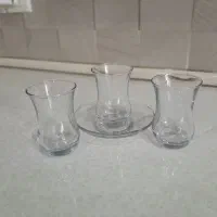 فنجون نعلبکی و سه عدد قندان