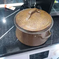 قابلمه مسی تمیز