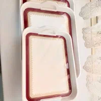 سینی و جای میوه و شیرینی