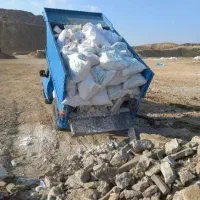 حمل نخاله و ماسه نیسان کمپرسی سراسرقم شبانه روز