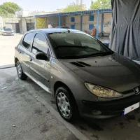 پژو ۲۰۶ خاکستری تیپ ۲ مدل ۸۹