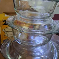 سه عدد قابلمه پیرکس اصل فرانسه