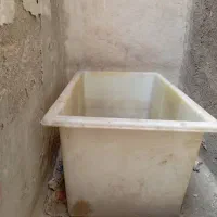 وان پلی اتیلن صنعتی هزار لیتری مستطیلی برای آبکاری
