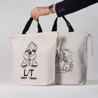 فروش ویژ کیف ساک ‌دستی پارچه ای توت بگ توتبگ متقال