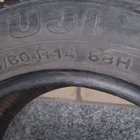 ۱عدد لاستیک پژو پارس کارکرده