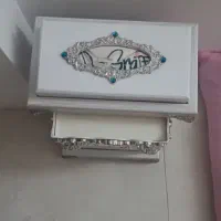 سطل آشغالی و جا دستمال کاغذی
