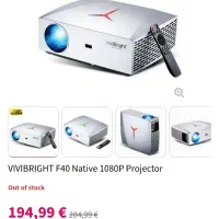 پرژکتور vivibright f40 up