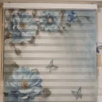 پرده شب و روز بسیار زیبا دومکانیزه