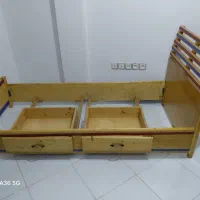 تختخواب چوب نراد، بدون کفی