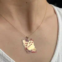 پلاک طلا ایران / آویز طلا وطن   طلافروشی وِرایا