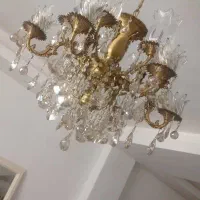 لوستر برنز بزرگ ۱۲ شعله