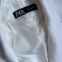 کت سفید زارا دوخت مراکش وارداتی از دبی
