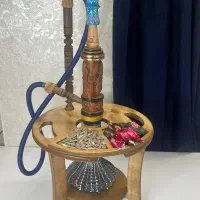 پایه قلیان چوبی