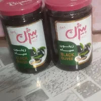 زیتون سیاه بیژن ۶۴۰ گرمی شیشه ای ۱۲۰ هزار