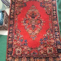 ۲تخته قالیچه دستباف قدیمی