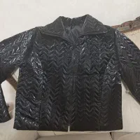 کت چرم مصنوعی ایکس لارج نو نو