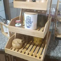 استند سه طبقه تمام بامبو نو