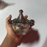 ۴ عدد قندان نقره ای