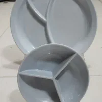 سه خانه اردوخوری ملامین جنس درجه یک خالص