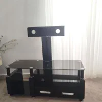 میز تلویزیون شیشه ای