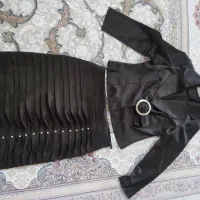مانتو حصیری و کت تک