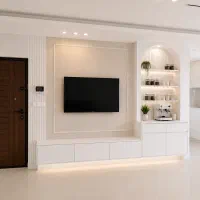 اجرا میز تی وی وال صفرتاصد با ترمووال باکس و ...