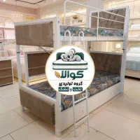 تخت دوطبقه بادبنددار کاملا مقاوم ضمانتی