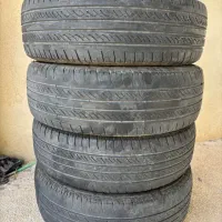 چهار حلقه لاستیک پژو کمتر از یکسال کار