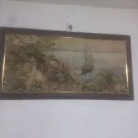 دکوری جاادویه بوفه گل تابلو