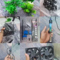 بخاری و فن خنک کننده و سایر لوازم آکواریوم