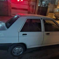 پراید تک برگ سفید ۹۷با ۹۹تاکار بدون ضربه وپلمپ